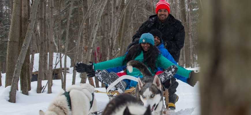 Couple in Snow