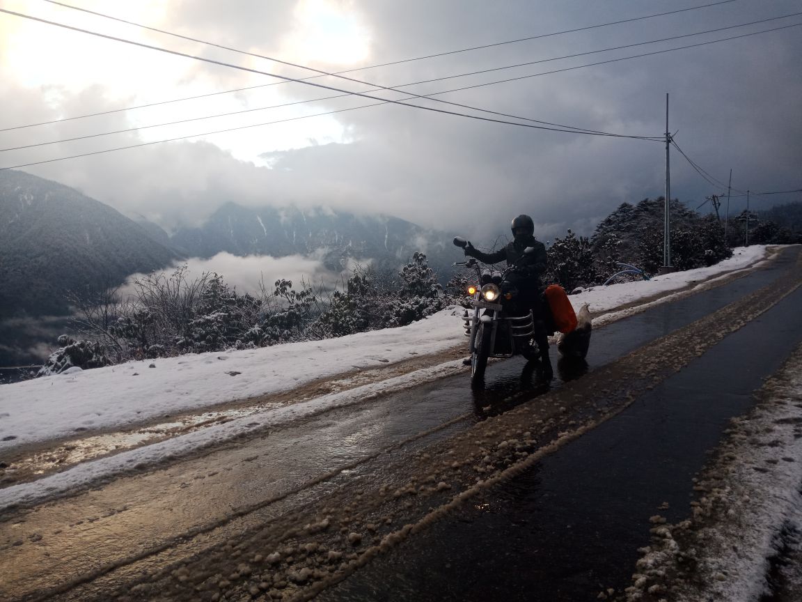 bike trip to tawang