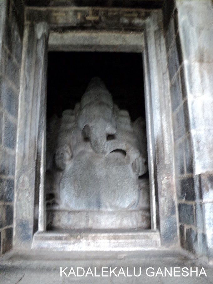 Kadlekalu Ganesh Statue, Hampi