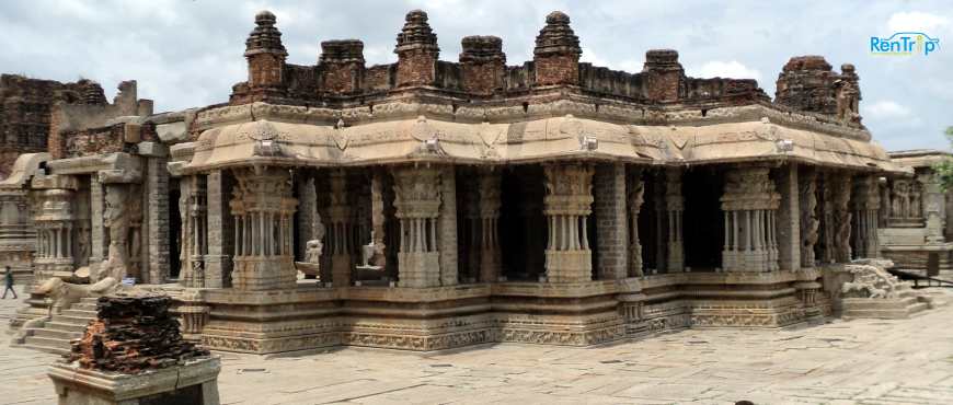 Vittal Temple Hampi Full View Inside